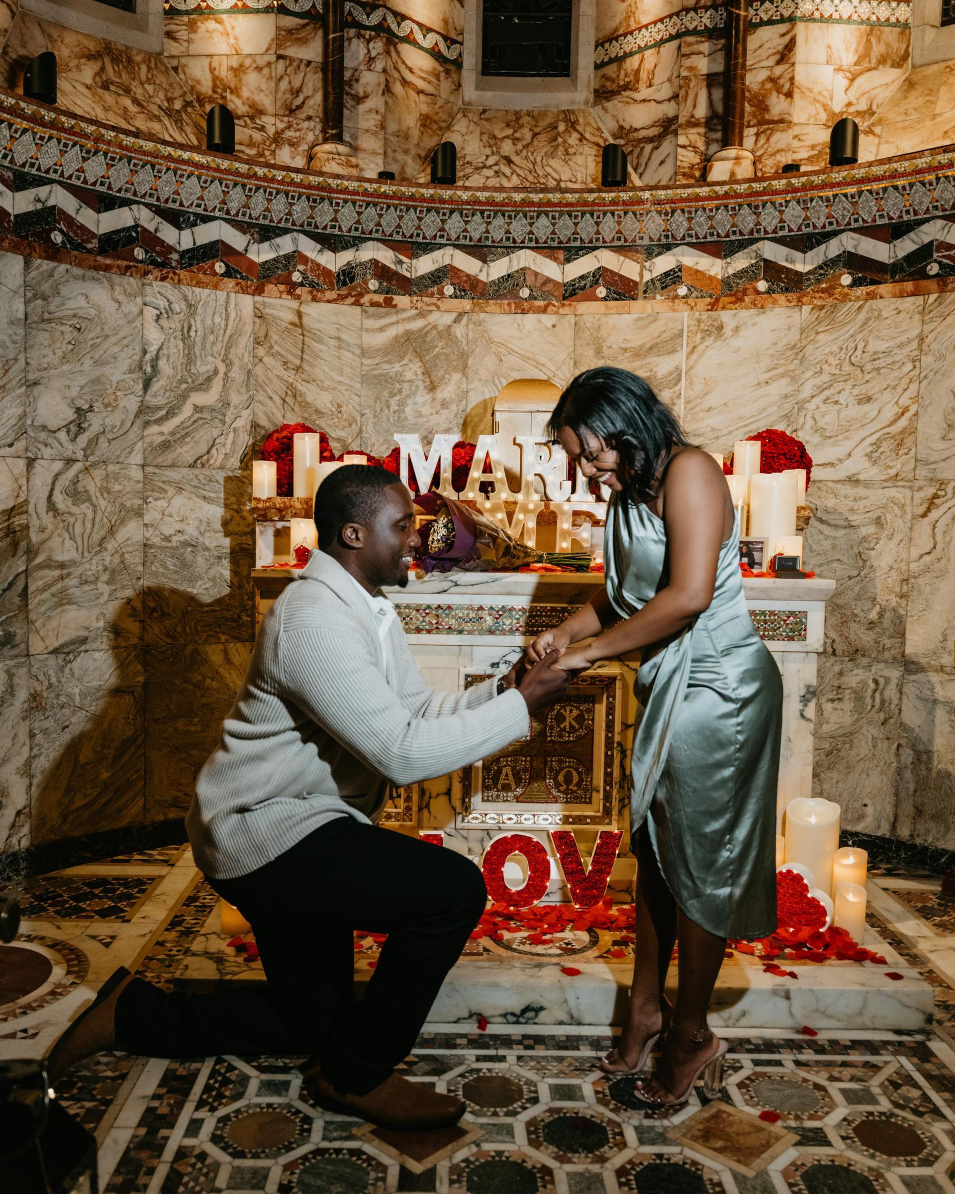 Proposal session at Fitzrovia Chapel