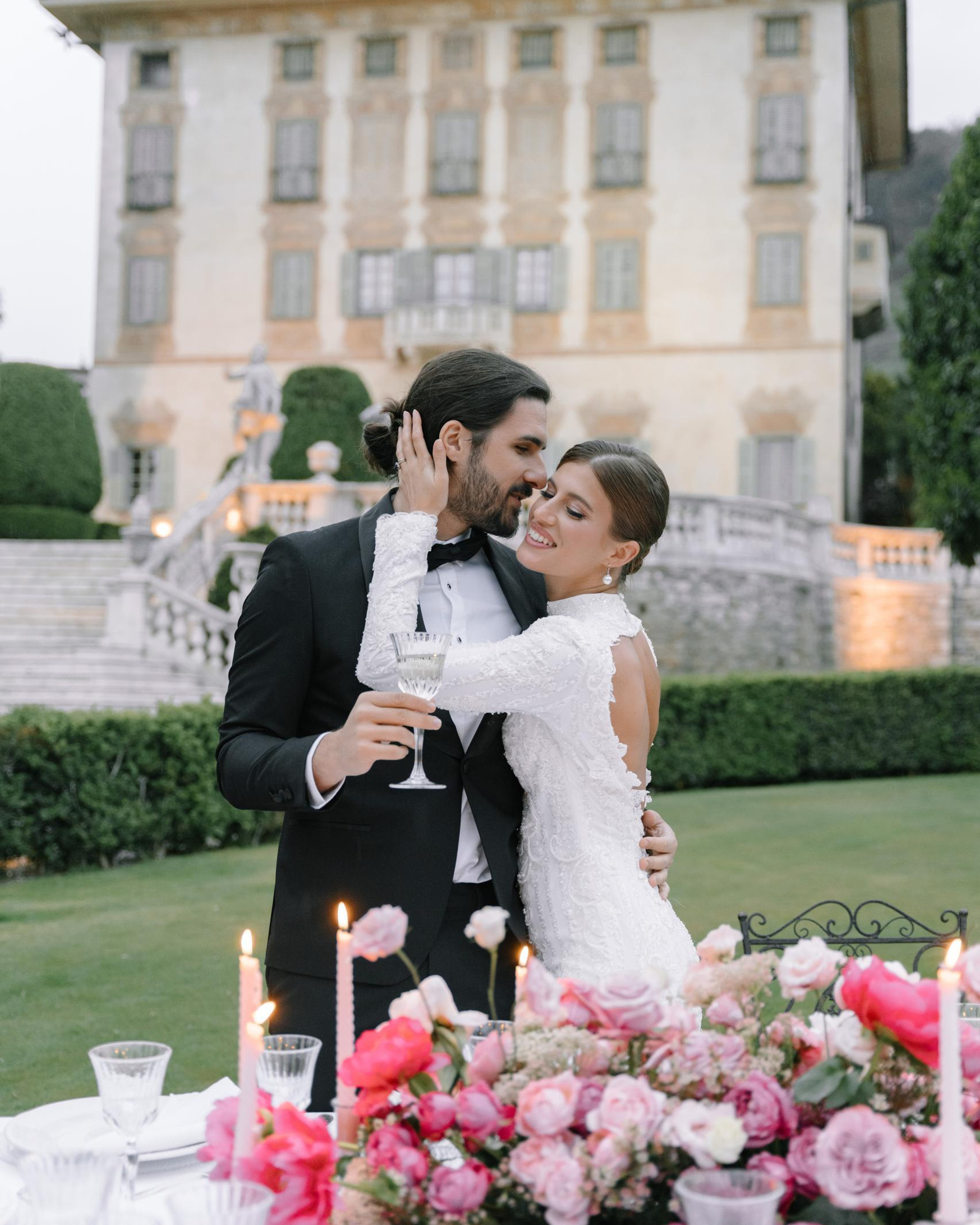 Villa Canton, Italy| Serena&David intimate wedding ceremony and reception
