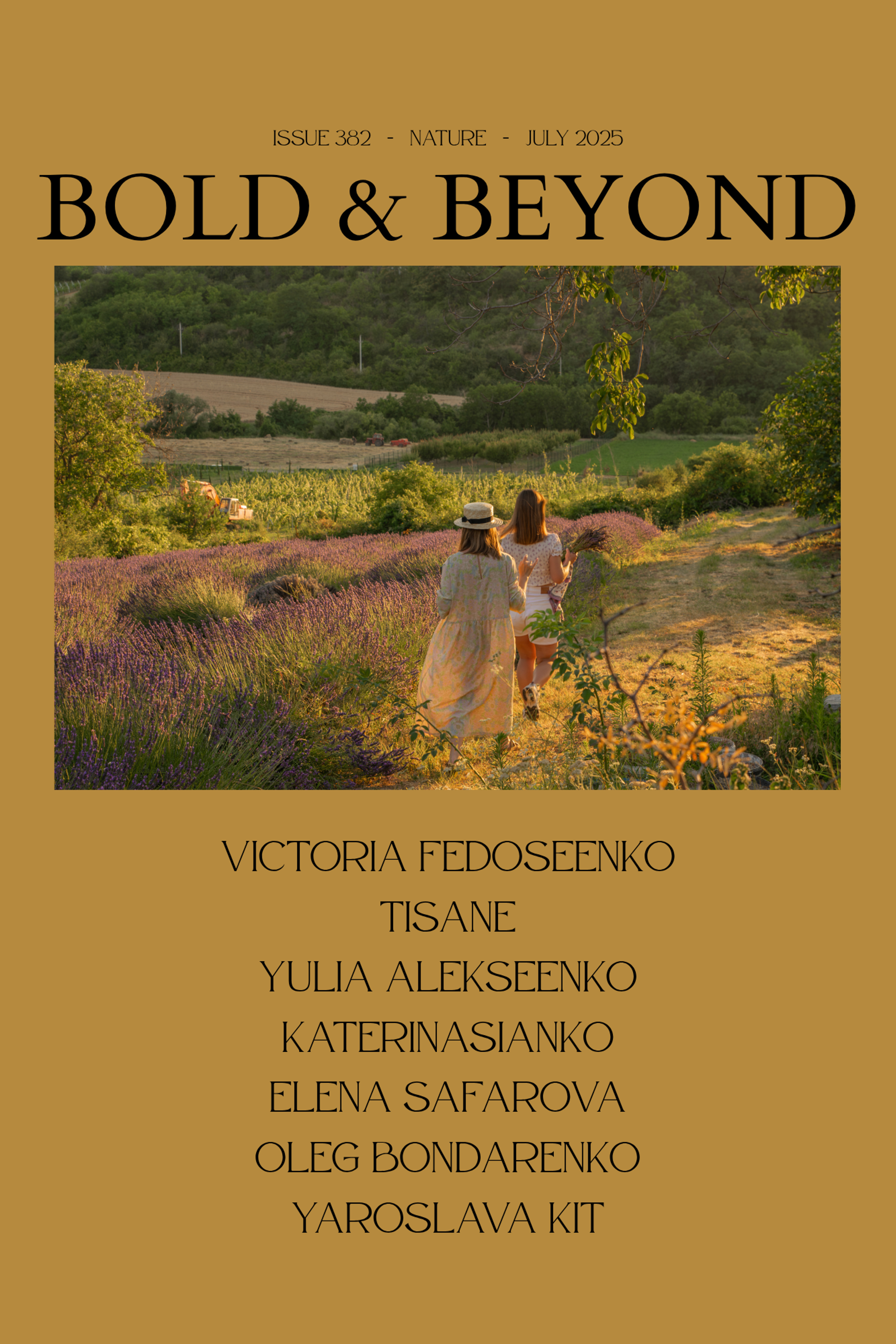 Lavender Light — fashion editorial with summer elegance.