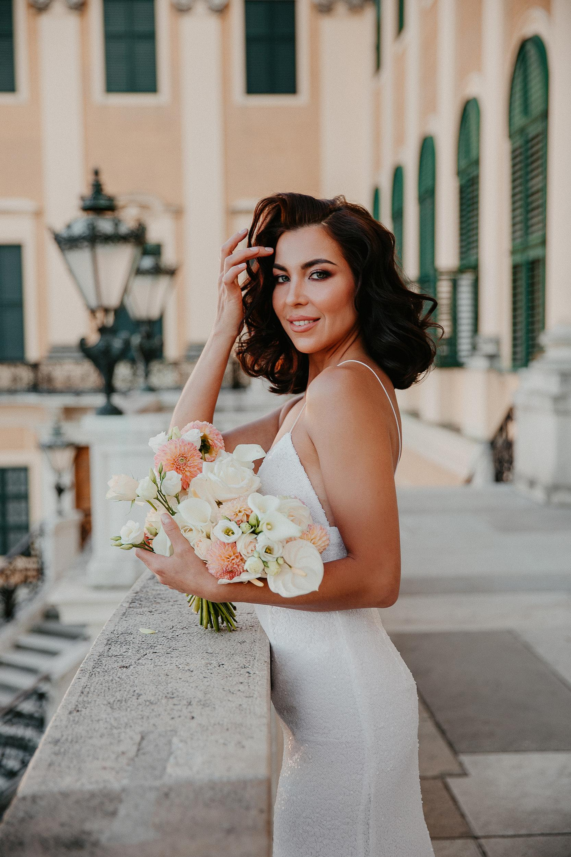 Wedding for two in Vienna Schönbrunn palace Austria