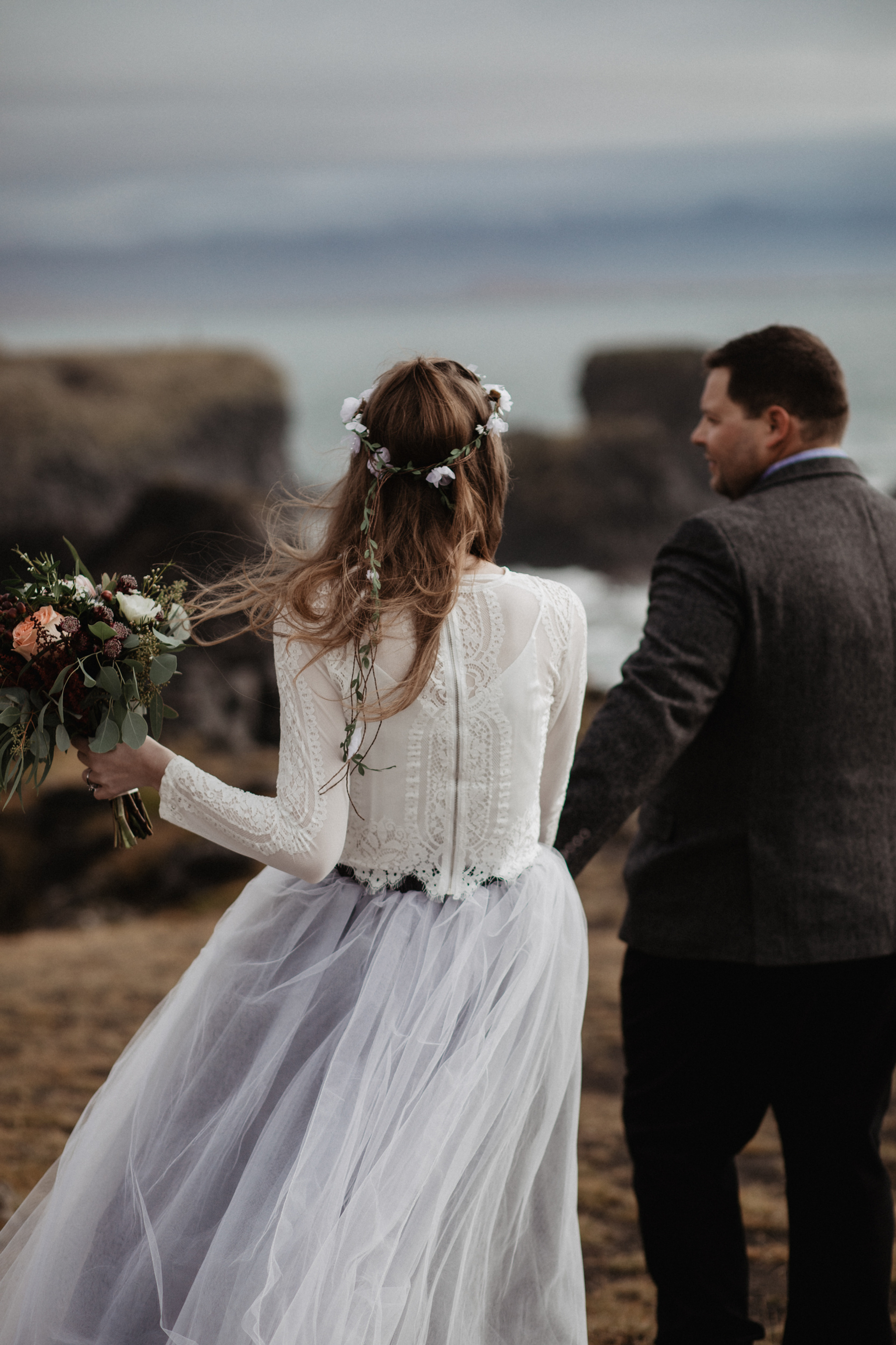 Iceland elopement in Snaefellsnes peninsula