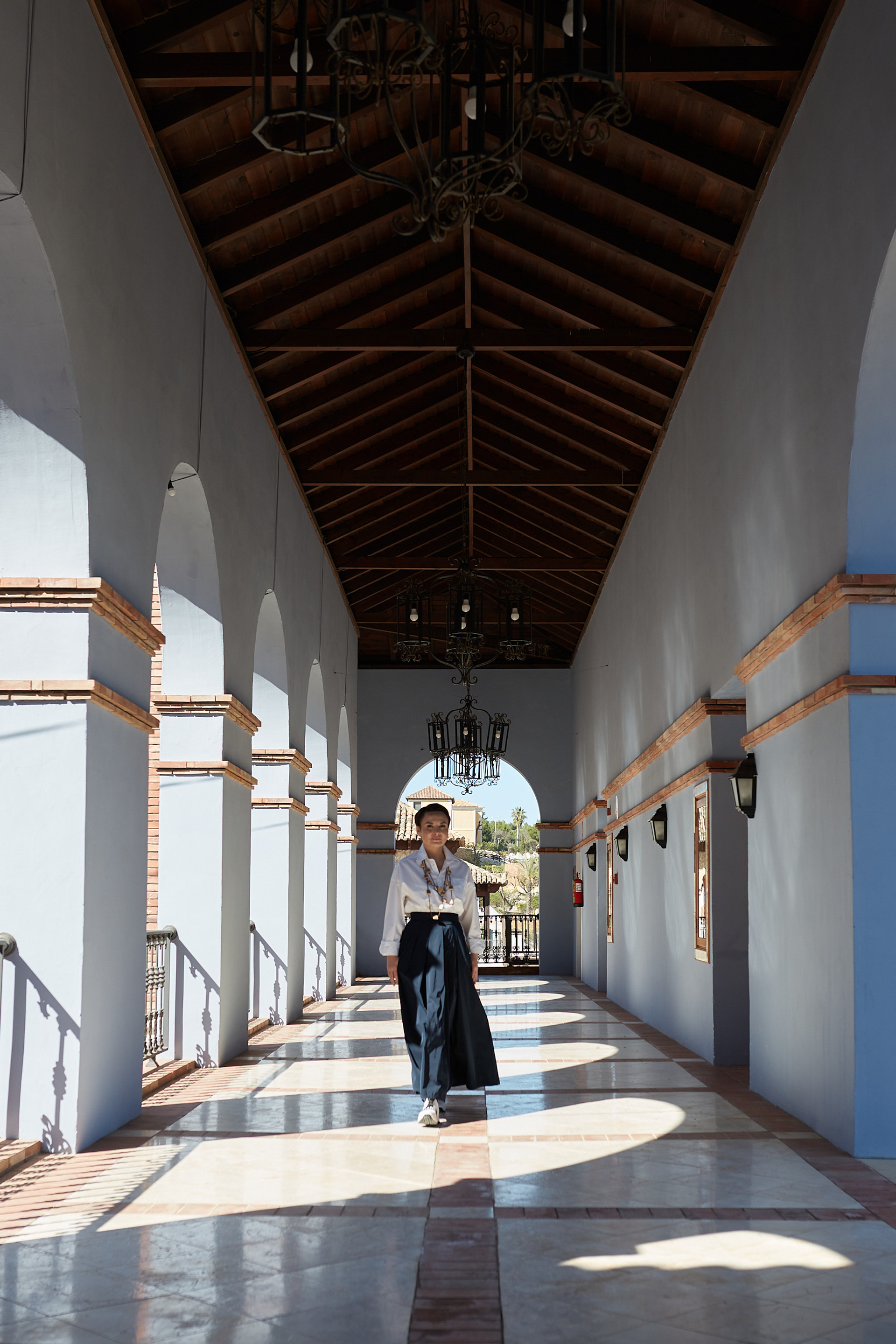 Съёмка Кристины в Морайре. PÁGINA PRINCIPAL