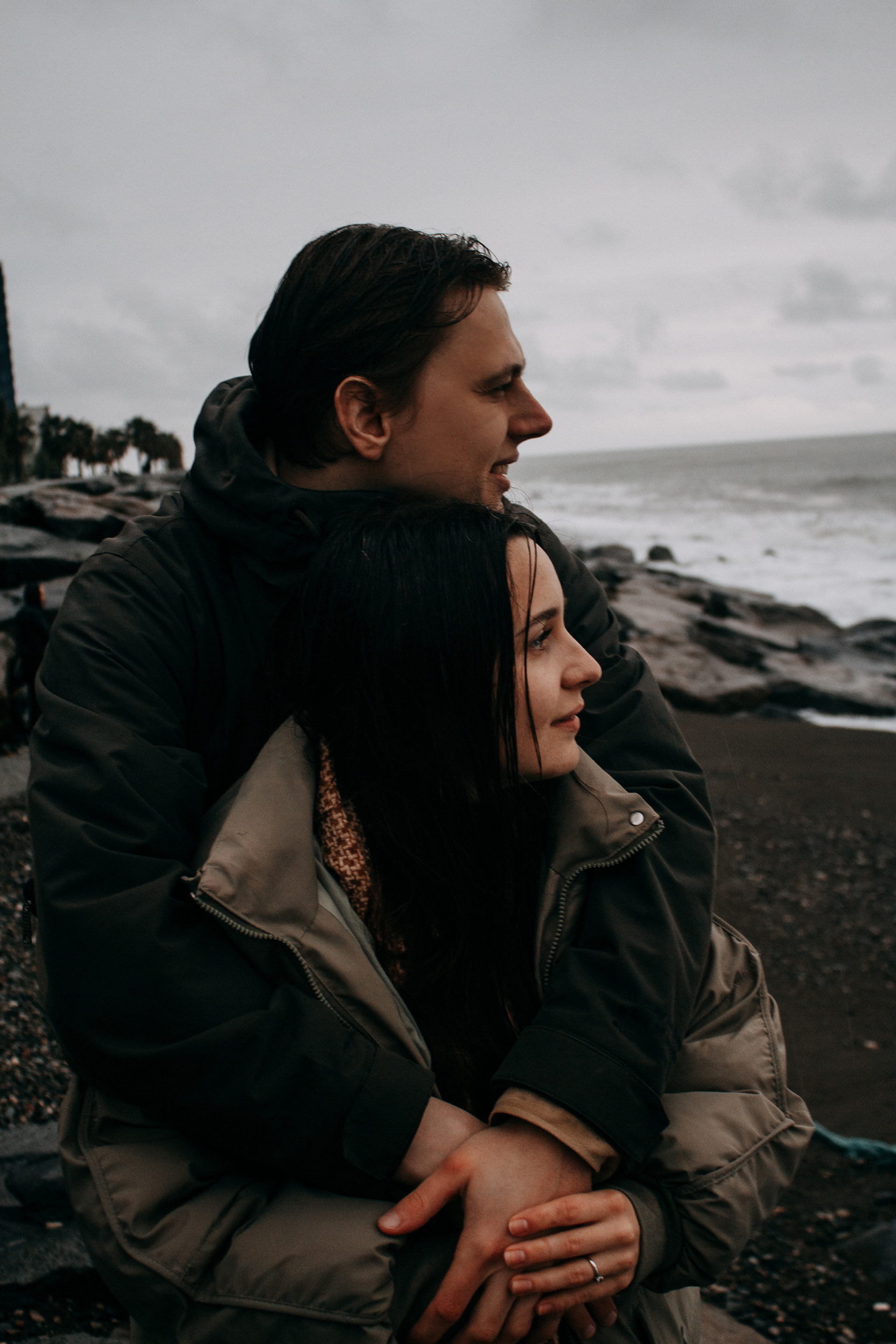 Дождь и море