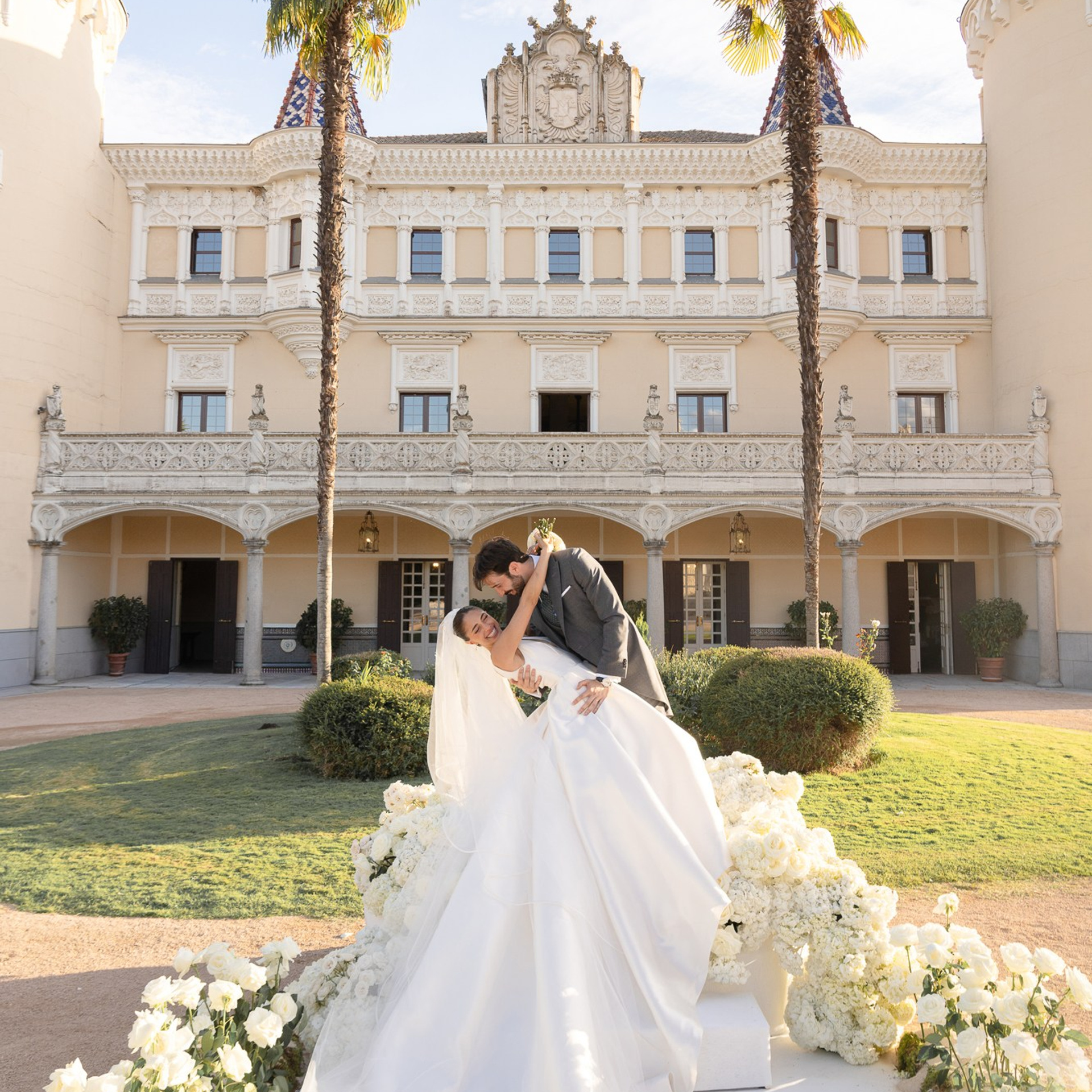 Wedding in Mandarin Oriental Ritz hotel, Madrid. Wedding photographer videographer Spain
