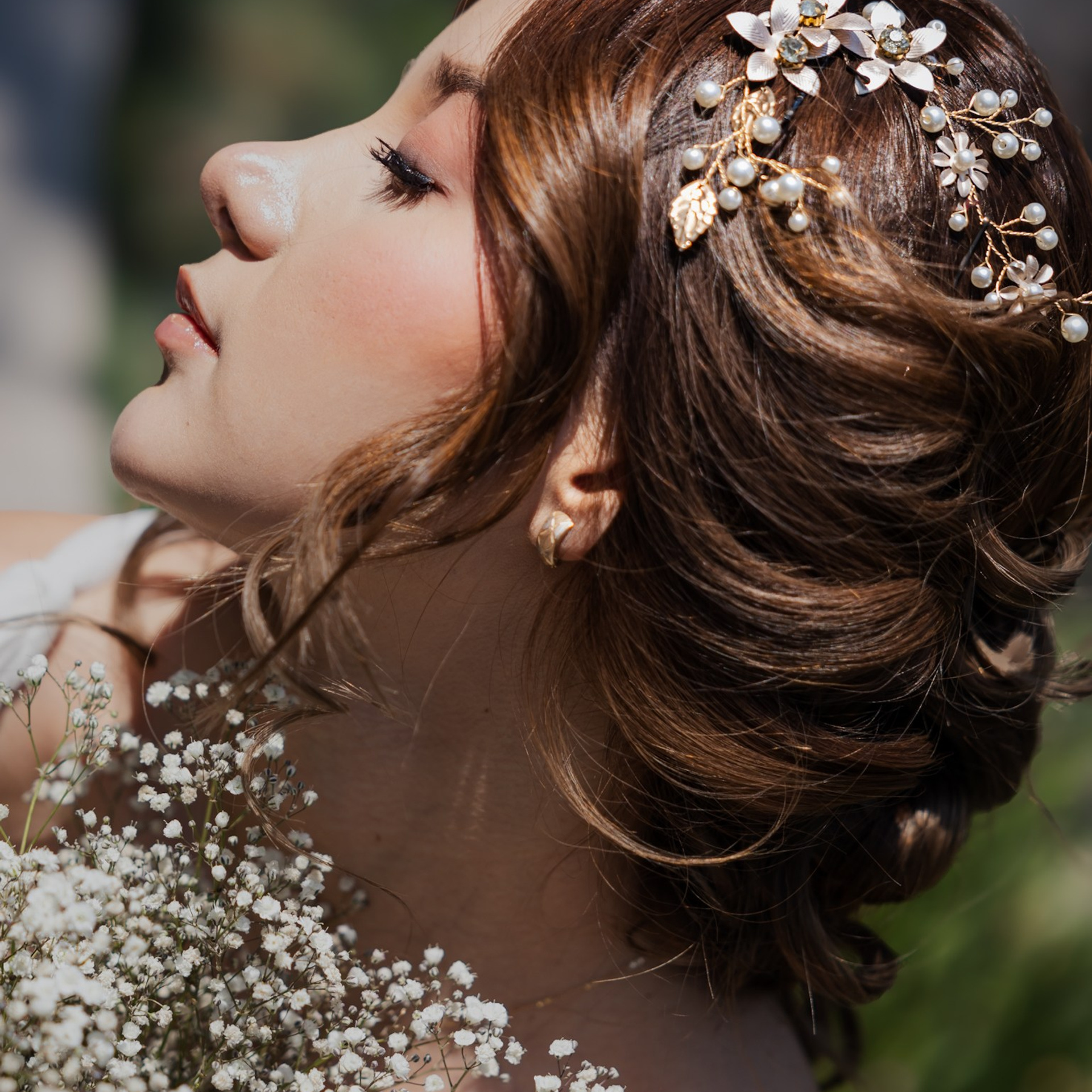 Svatební focení nevěsty