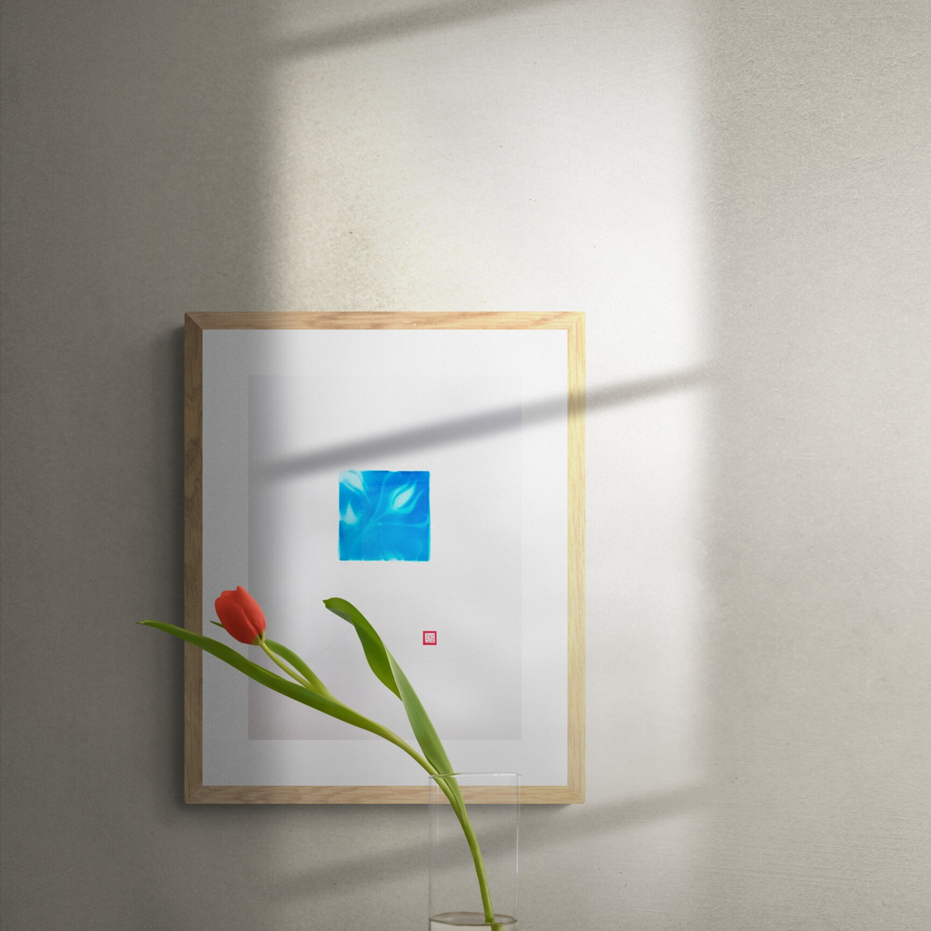 Tulip nr.3 Edizione limitata di 20 copie firmate. Stampa digitale fine art su carta museale Hahnemühle 350gsm. Dimensione 30×40 cm