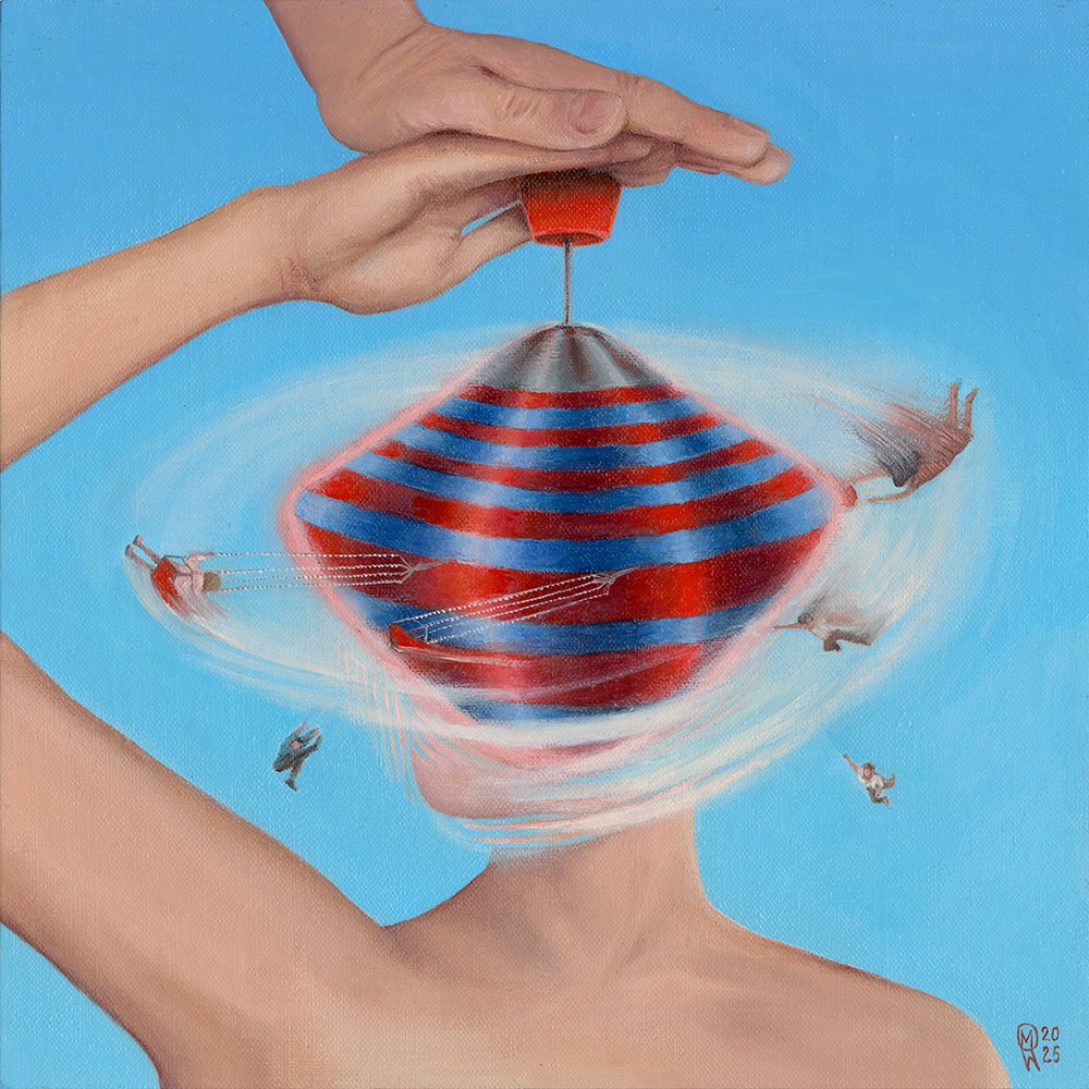 Social Surrealism. Surrealist artist Mariya Myronova based in Cambridge UK