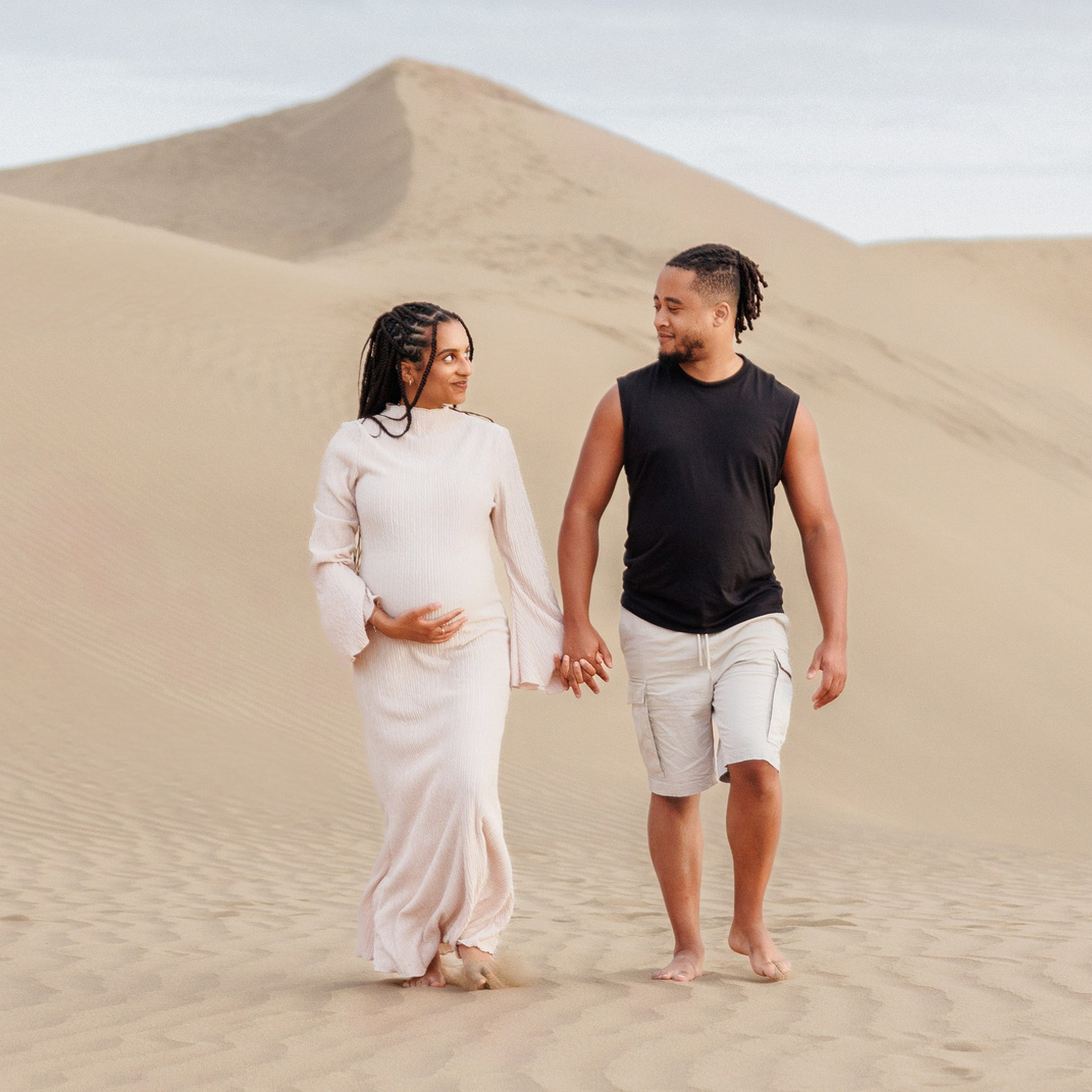 Gran Canaria est idéale pour une séance photo de grossesse
