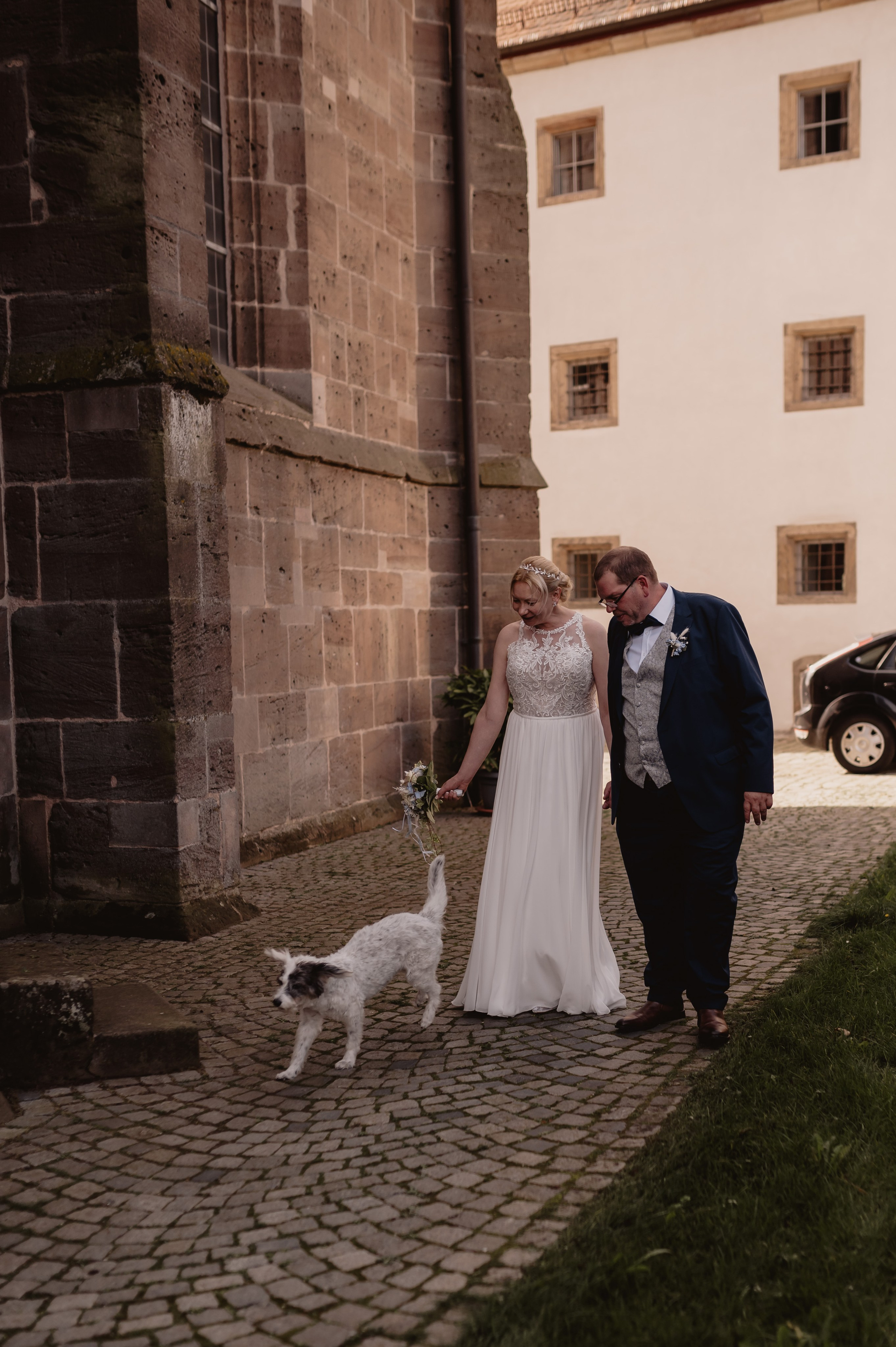 Hochzeitsträume mit Fellnase. Фотограф в Нюрнберге Ирина Менерт из Ансбаха