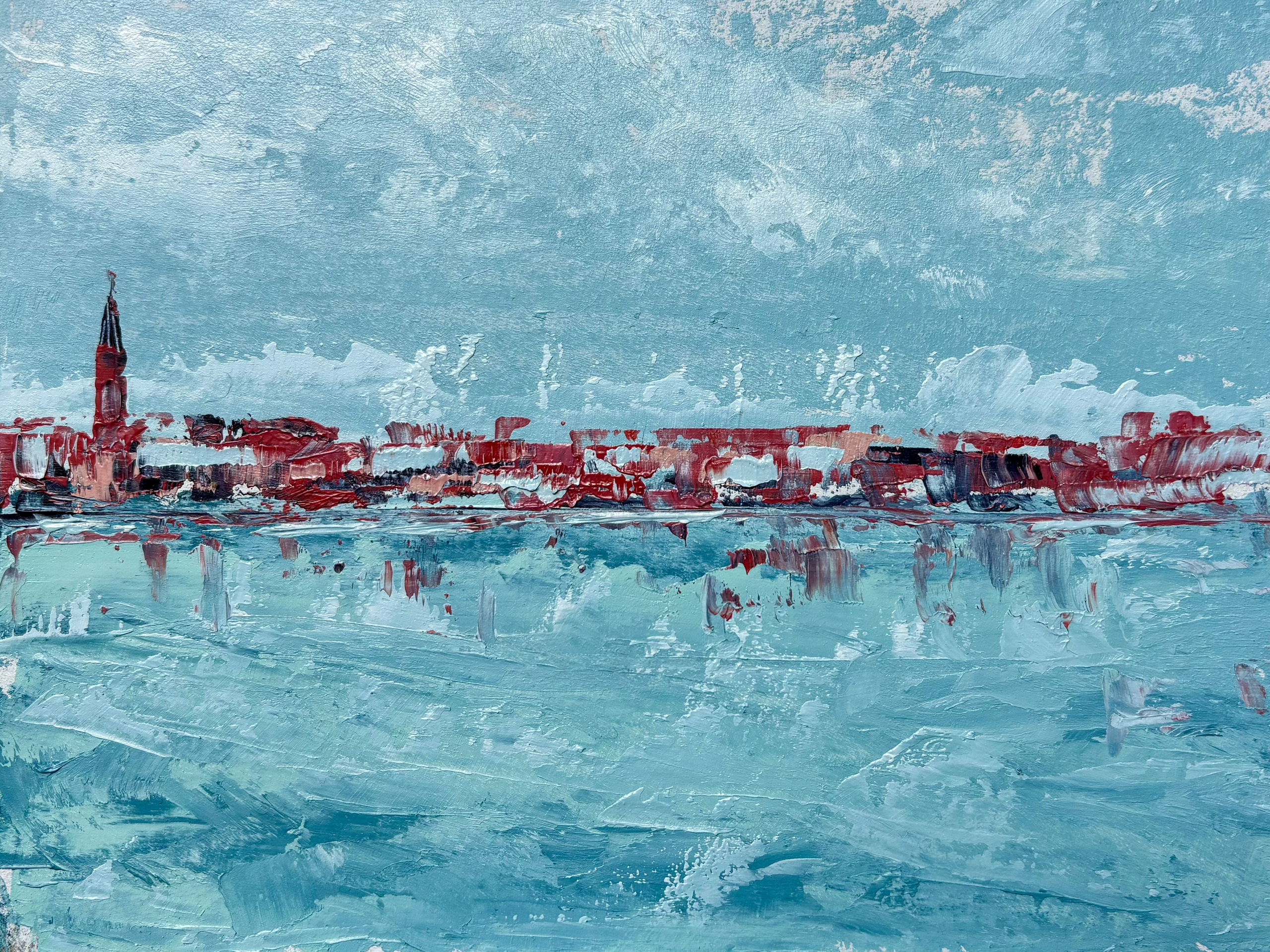 Venise peinture huile impressionnisme