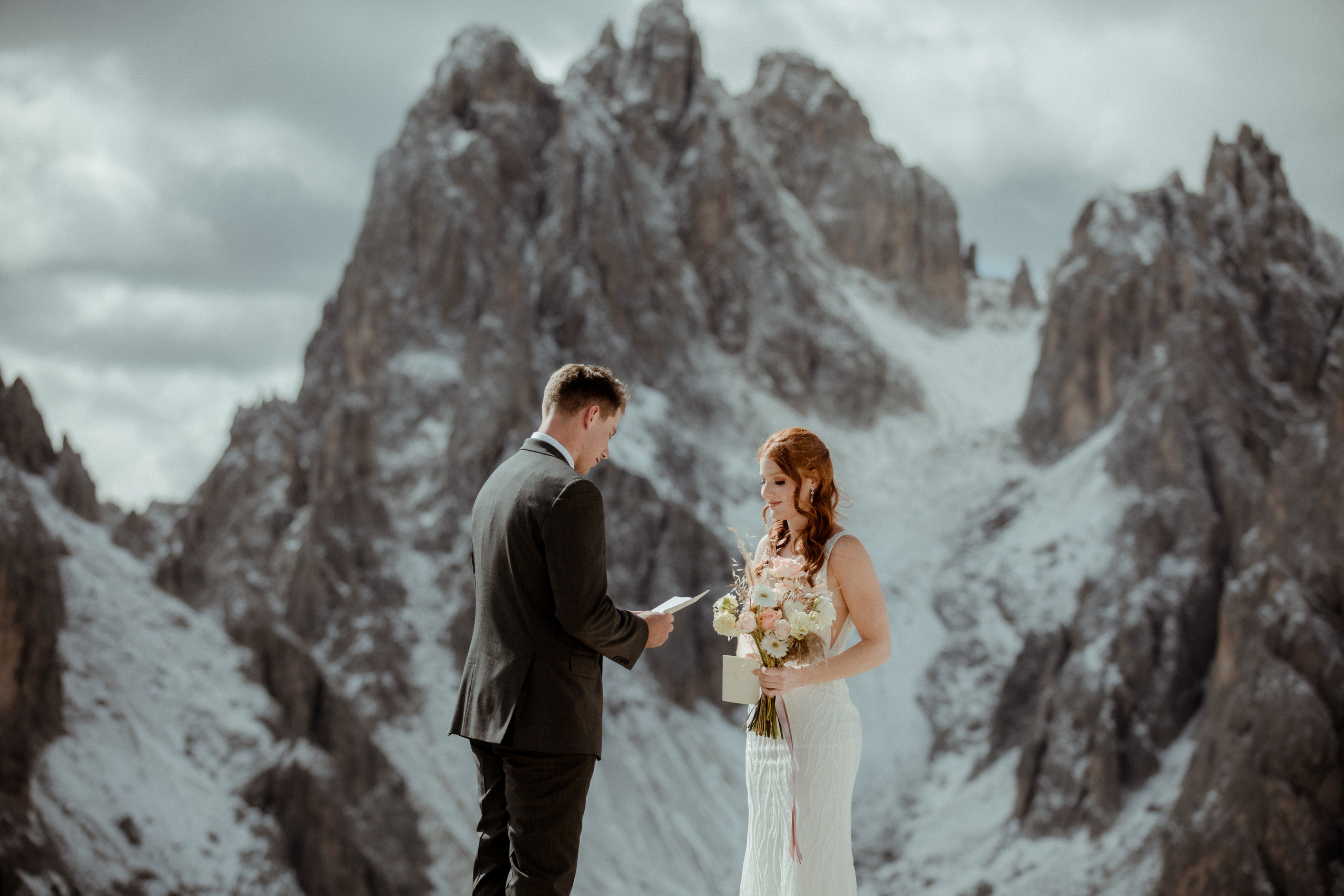 Tre Cime di Lavaredo elopement