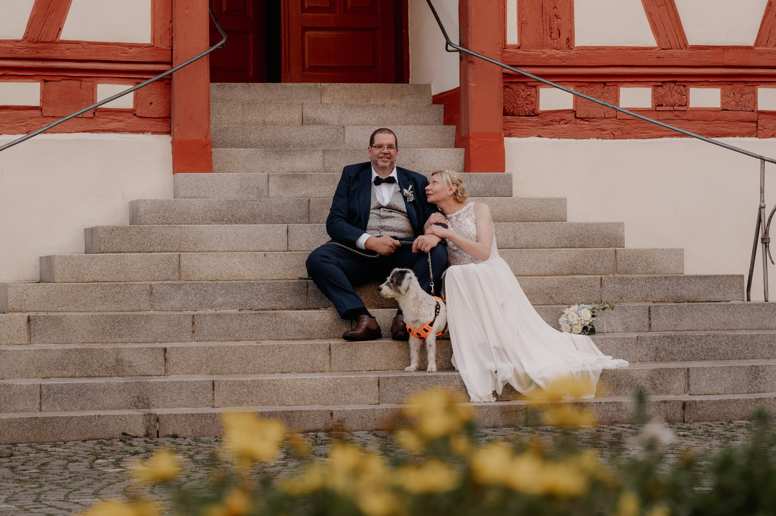 Hochzeitsträume mit Fellnase. Фотограф в Нюрнберге Ирина Менерт из Ансбаха