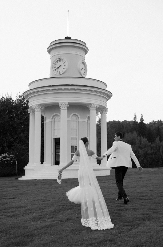 Artistic black and white portrait with luxury styling