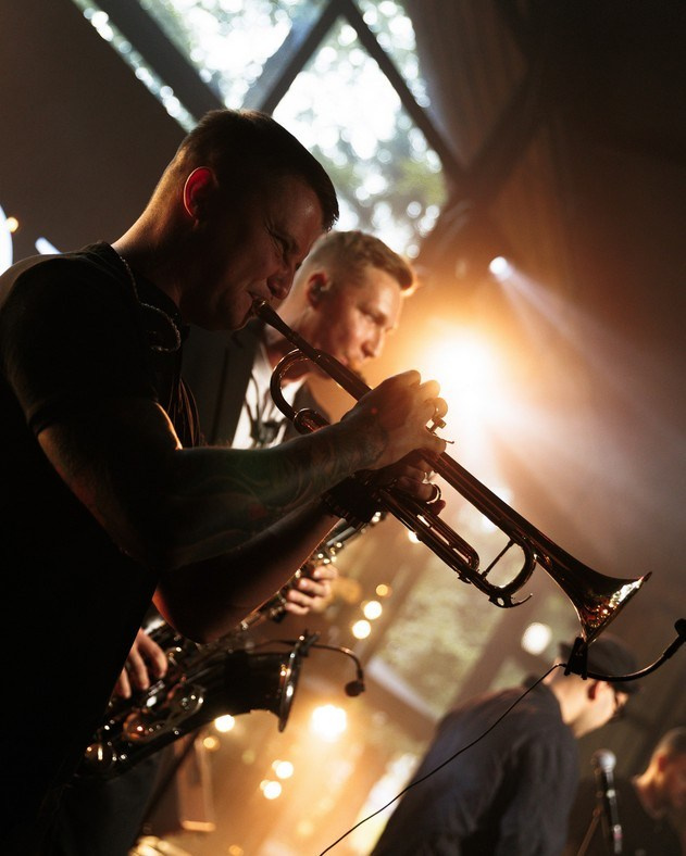 Minimalist portrait capturing genuine emotion