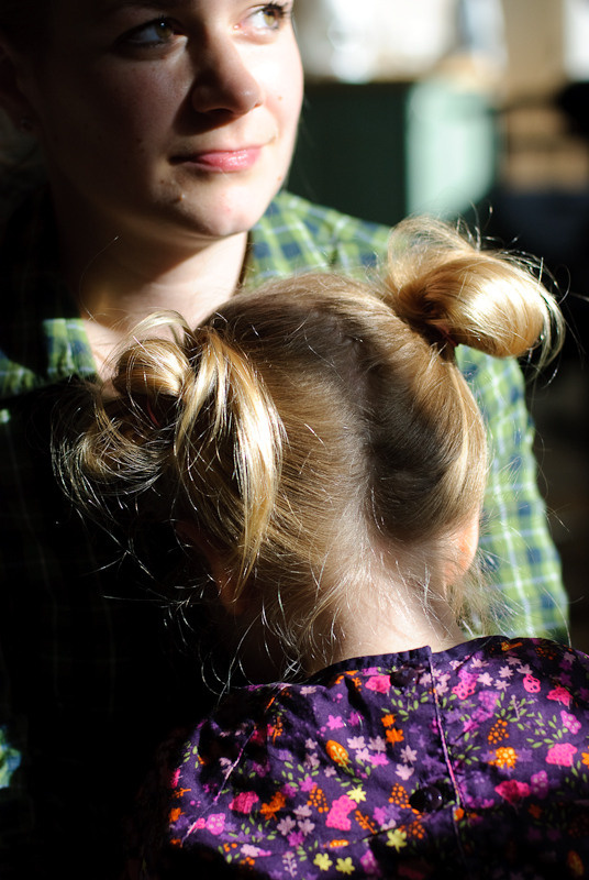 Про Яну и Катю в Михайловском саду. Виктория Дини. Арт-фотография