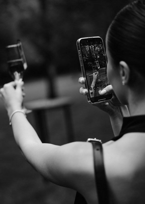 Modern elegance captured in natural light