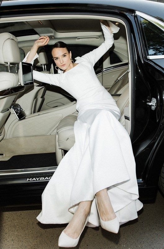 Bride editorial portrait