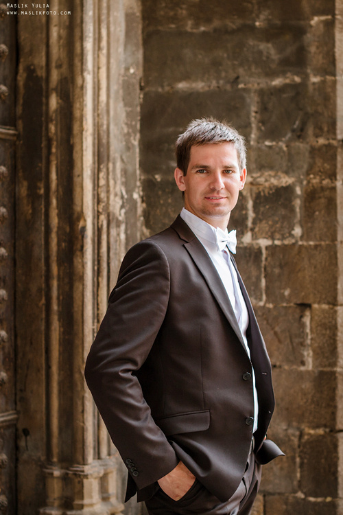 Свадебная фотосессия в Бланес. Фотограф в Барселоне Испании Маслик Юлия