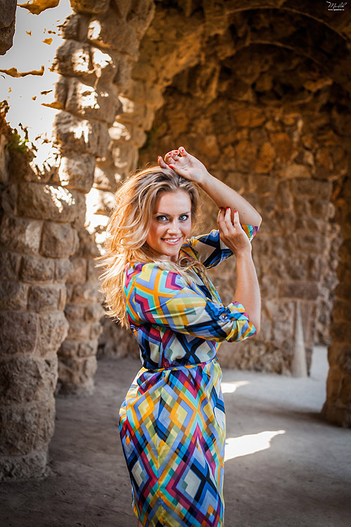 Sesión de fotos de moda en Barcelona. Fotógrafo en Barcelona  Maslik Yulia