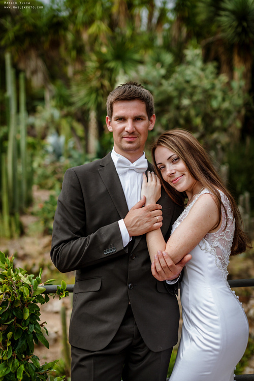 Свадебная фотосессия в Бланес. Фотограф в Барселоне Испании Маслик Юлия