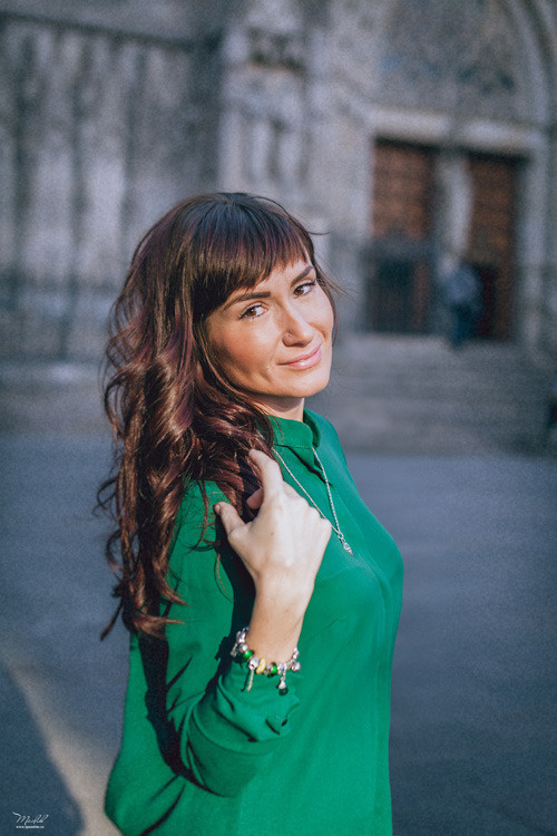 Sesión fotográfica de otoño en Barcelona. Fotógrafo en Barcelona  Maslik Yulia