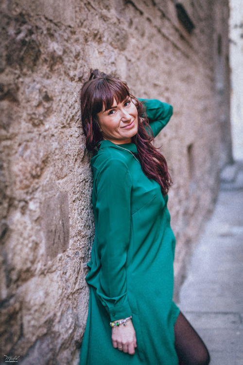 Sesión fotográfica de otoño en Barcelona. Fotógrafo en Barcelona  Maslik Yulia