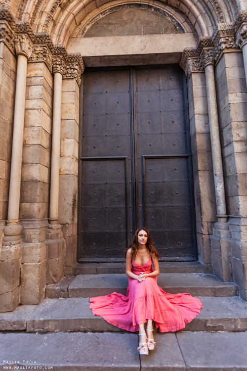 Sesión de fotos individual en Barcelona. Fotógrafo en Barcelona  Maslik Yulia