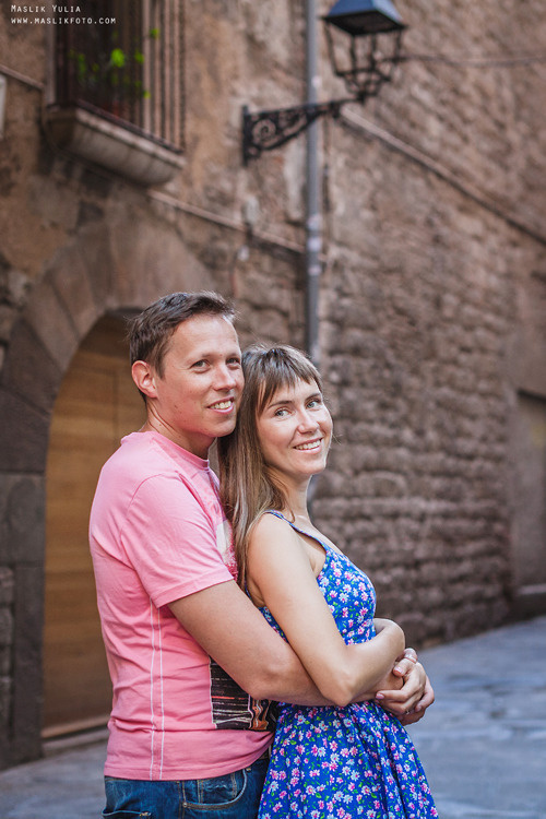 Paseo matutino de barcelona. Fotógrafo en Barcelona  Maslik Yulia