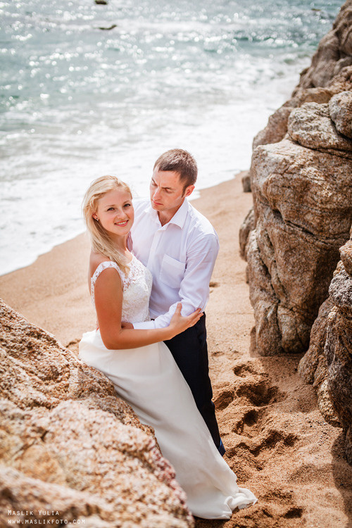 Дождливая фотосессия в Барселоне. Фотограф в Барселоне Испании Маслик Юлия