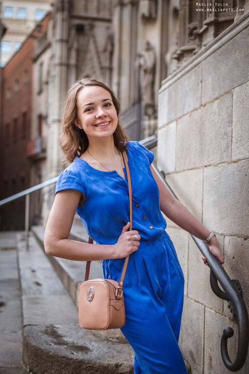 Paseo fotográfico relajado en Barcelona. Fotógrafo en Barcelona  Maslik Yulia