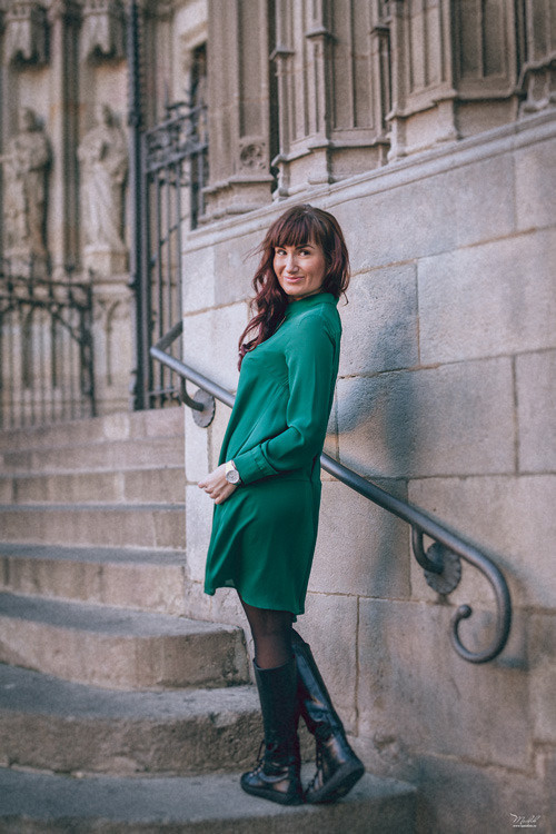 Sesión fotográfica de otoño en Barcelona. Fotógrafo en Barcelona  Maslik Yulia