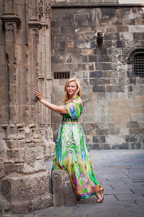 Sesión de fotos de mujeres en Barcelona. Fotógrafo en Barcelona  Maslik Yulia