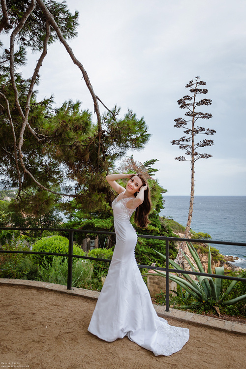 Свадебная фотосессия в Бланес. Фотограф в Барселоне Испании Маслик Юлия