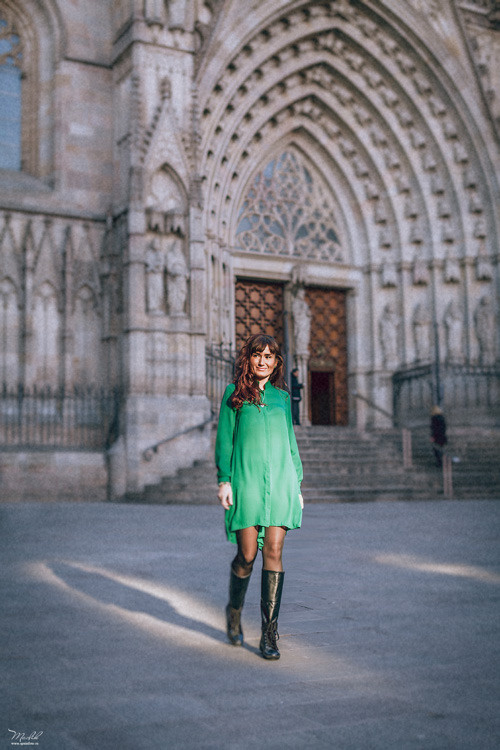 Sesión fotográfica de otoño en Barcelona. Fotógrafo en Barcelona  Maslik Yulia