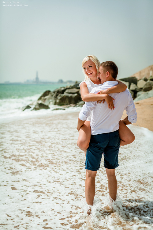 Фотосессия в парке Барселоны. Фотограф в Барселоне Испании Маслик Юлия