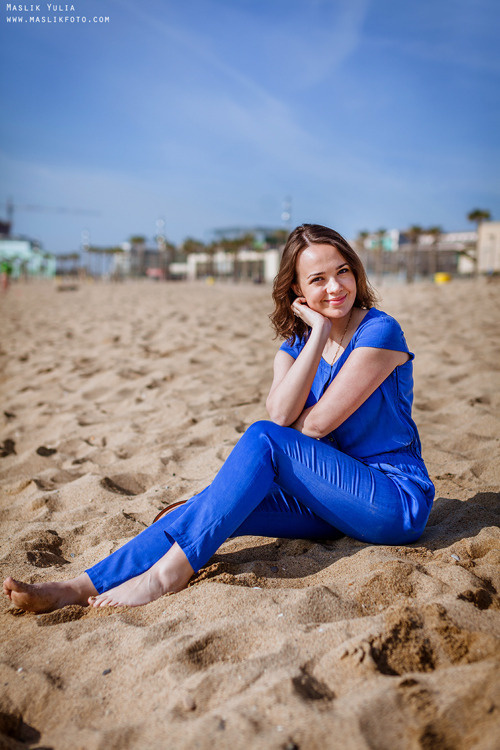 Paseo fotográfico relajado en Barcelona. Fotógrafo en Barcelona  Maslik Yulia
