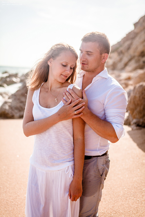 Wieczorna sesja zdjęciowa w Lloret de Mar. Fotograf w Barcelonie Hiszpanii Maslik Yulia