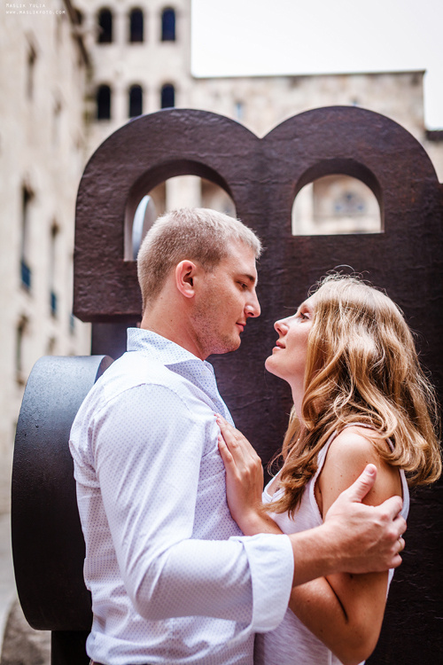 Wieczorna sesja zdjęciowa w Lloret de Mar. Fotograf w Barcelonie Hiszpanii Maslik Yulia