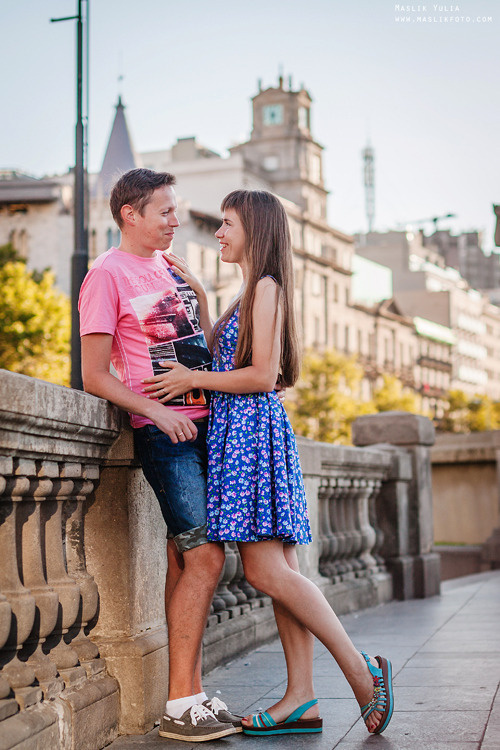 Paseo matutino de barcelona. Fotógrafo en Barcelona  Maslik Yulia