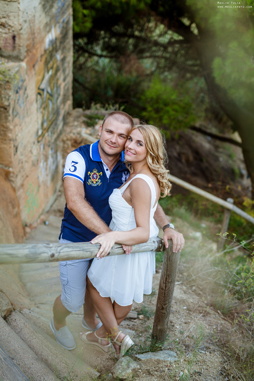 Przyjemna sesja zdjęciowa w Barcelonie. Fotograf w Barcelonie Hiszpanii Maslik Yulia