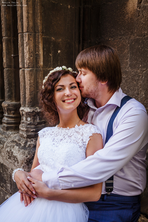 Sesja ślubna w Badalonie, Catalonia. Fotograf w Barcelonie Hiszpanii Maslik Yulia
