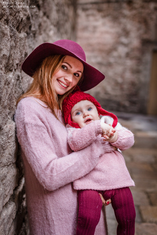 Sesión de fotos de invierno en Barcelona. Fotógrafo en Barcelona  Maslik Yulia