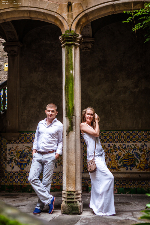 Wieczorna sesja zdjęciowa w Lloret de Mar. Fotograf w Barcelonie Hiszpanii Maslik Yulia