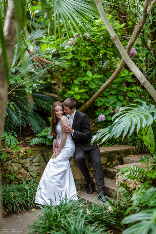 Свадебная фотосессия в Бланес. Фотограф в Барселоне Испании Маслик Юлия