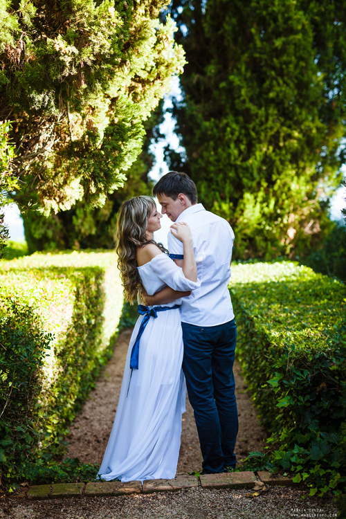 Sesión de fotos solares en Lloret de Mar. Fotógrafo en Barcelona  Maslik Yulia