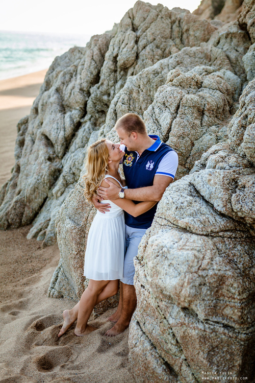 Przyjemna sesja zdjęciowa w Barcelonie. Fotograf w Barcelonie Hiszpanii Maslik Yulia
