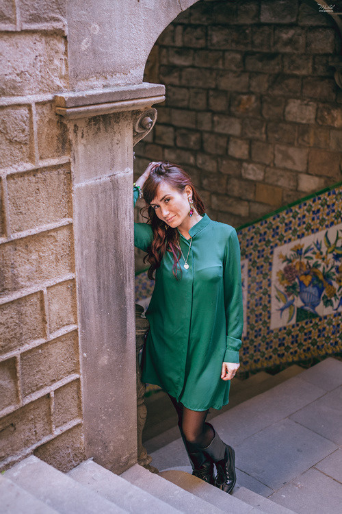 Sesión fotográfica de otoño en Barcelona. Fotógrafo en Barcelona  Maslik Yulia