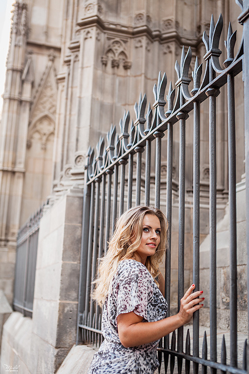 Sesión de fotos de moda en Barcelona. Fotógrafo en Barcelona  Maslik Yulia