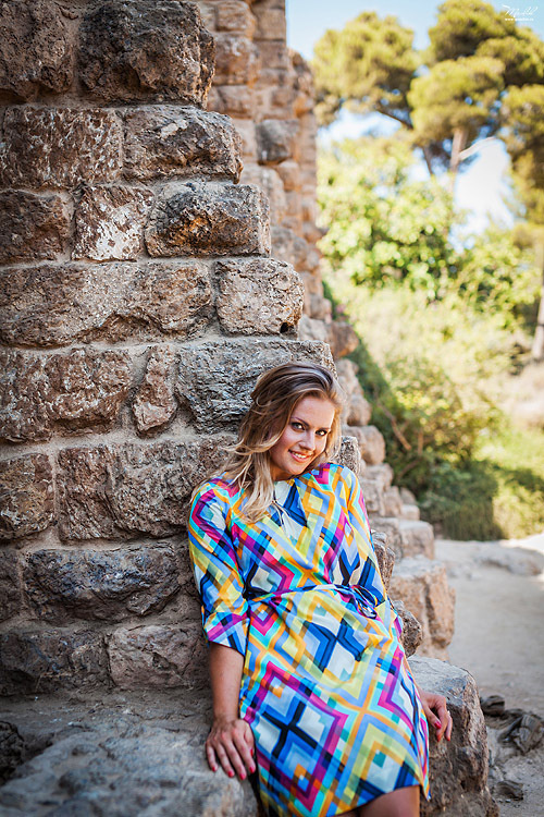 Sesión de fotos de moda en Barcelona. Fotógrafo en Barcelona  Maslik Yulia