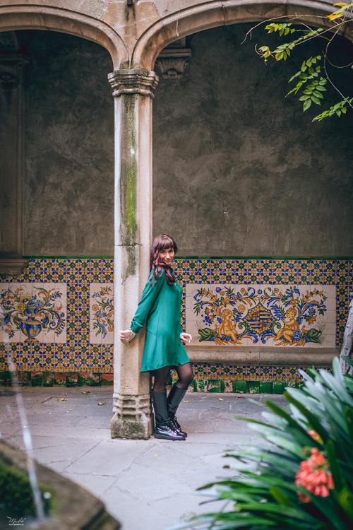 Sesión fotográfica de otoño en Barcelona. Fotógrafo en Barcelona  Maslik Yulia